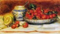 fresas bodegón Pierre Auguste Renoir